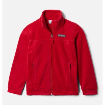 Columbia Steens Mountain II Fleece, Chamarras Azules Rojos Para Niño | 437891-QRC